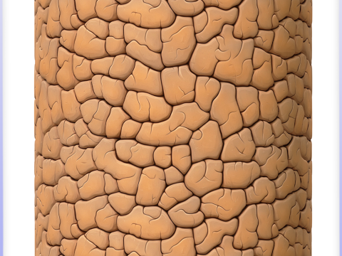 Stylized Ground Seamless Texture CG Textures