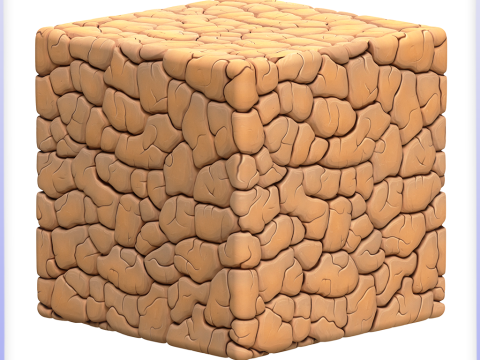 Stylized Ground Seamless Texture CG Textures