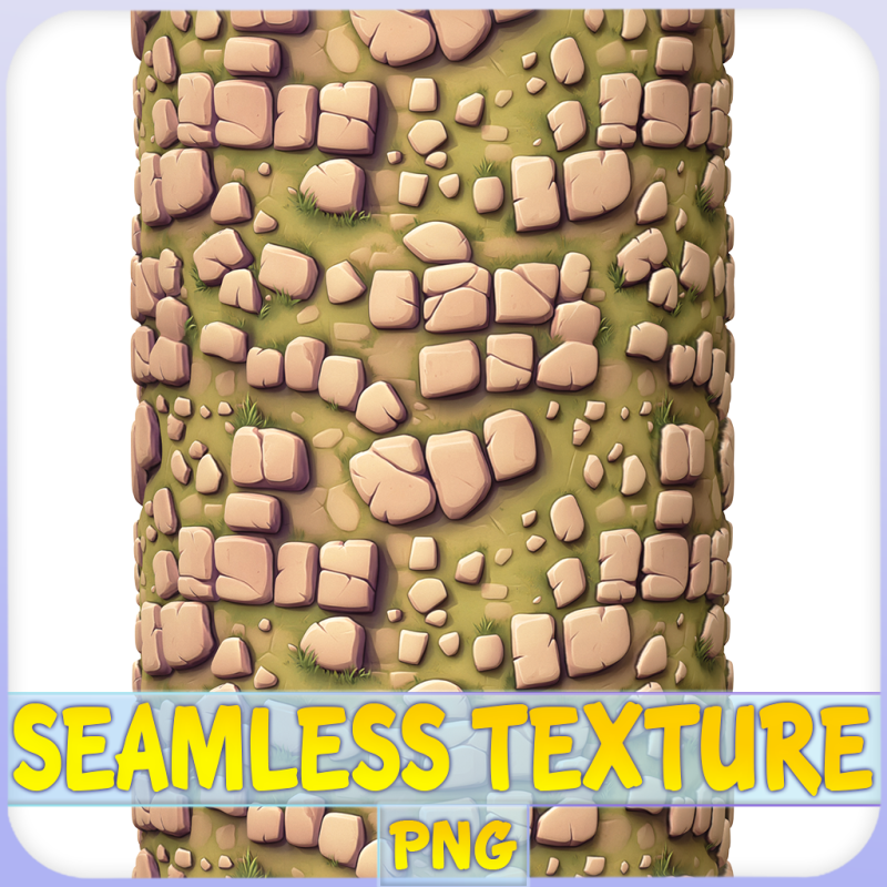 Stylized Ground Seamless Texture CG टेक्स्चर्स .c4d .max .obj .3ds .fbx .stl .blend