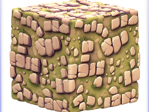 Stylized Ground Seamless Texture CG टेक्स्चर्स