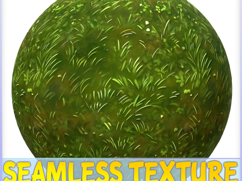Stylized Ground Seamless Texture CG Texturen