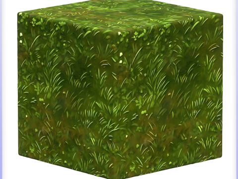Stylized Ground Seamless Texture CG Textures