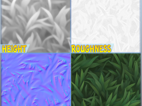 Stylized Ground Seamless Texture CG 纹理