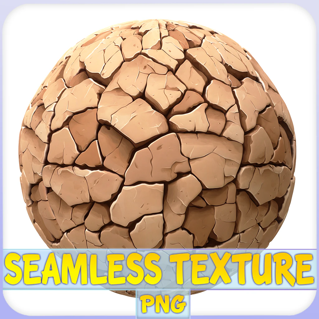 Stylized Ground Seamless Texture CG Textures .c4d .max .obj .3ds .fbx .stl .blend