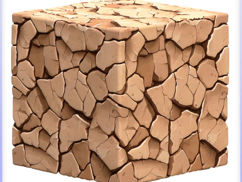 Stylized Ground Seamless Texture CG Textures