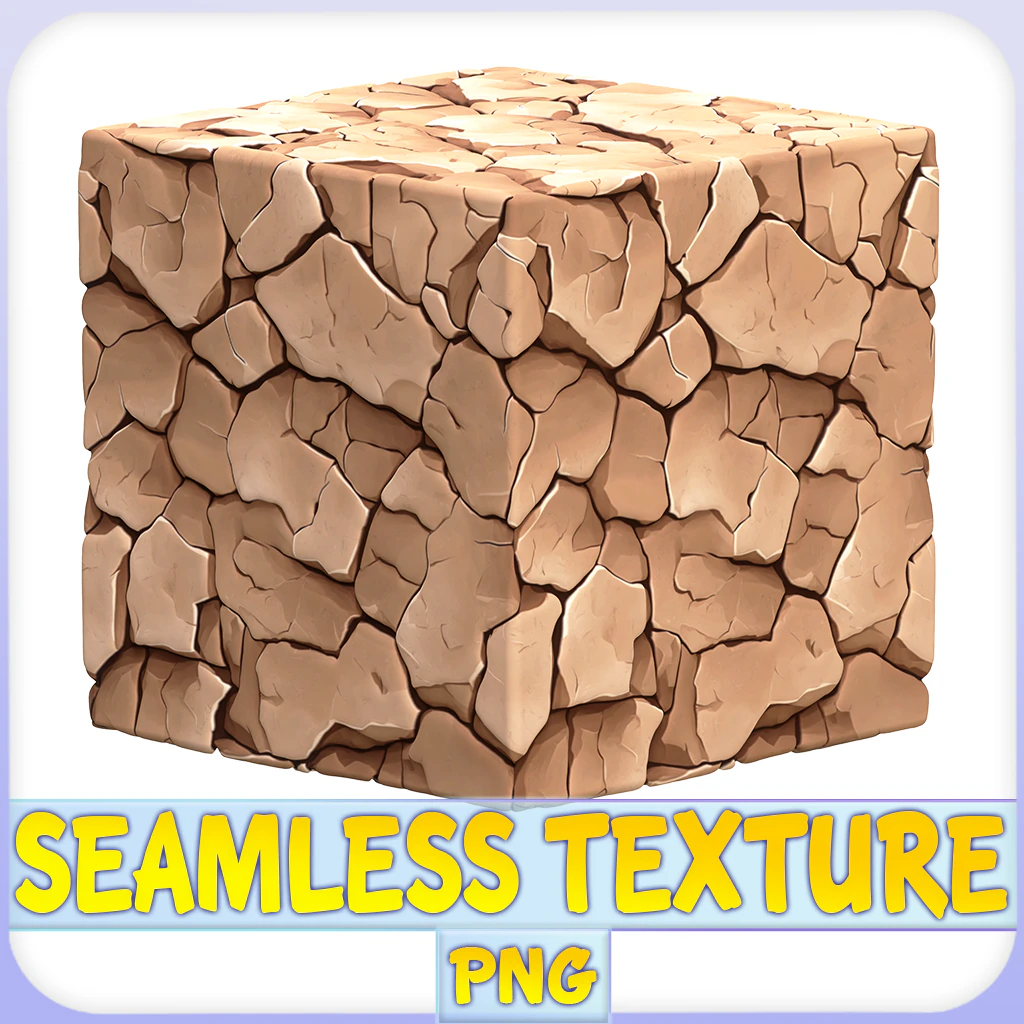 Stylized Ground Seamless Texture CG Textures .c4d .max .obj .3ds .fbx .stl .blend 