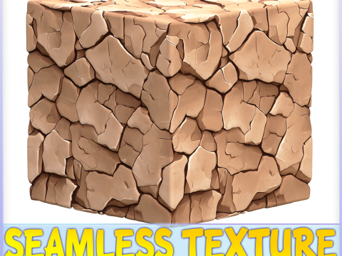 Stylized Ground Seamless Texture CG Texturen