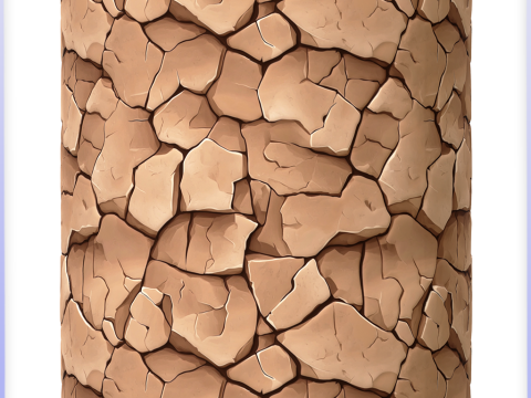 Stylized Ground Seamless Texture CG Dokuları