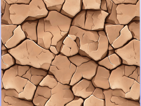 Stylized Ground Seamless Texture CG Dokuları