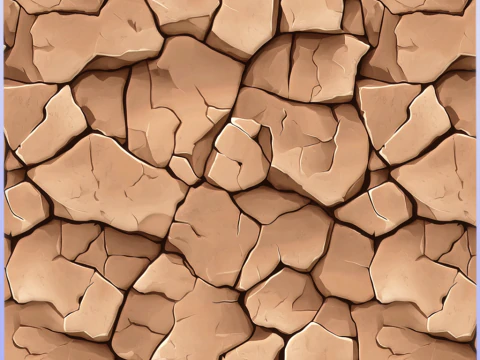 Stylized Ground Seamless Texture CG Textures