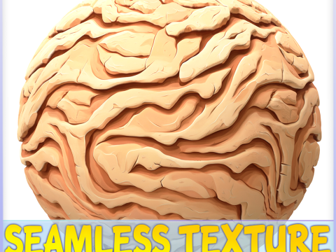 Stylized Ground Seamless Texture CG Текстури