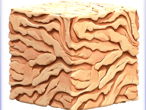 Stylized Ground Seamless Texture CG Textures