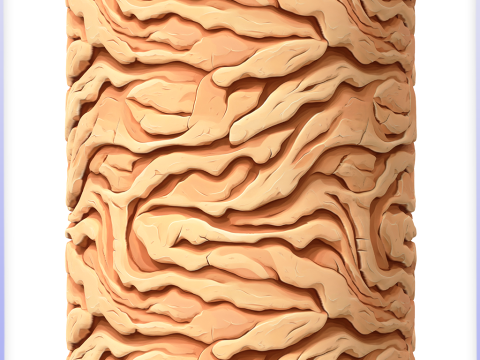 Stylized Ground Seamless Texture CG Текстури