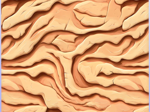 Stylized Ground Seamless Texture CG Textures
