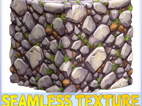 Stylized Ground Seamless Texture CG Texturen