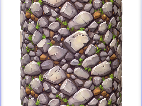 Stylized Ground Seamless Texture CG Textures