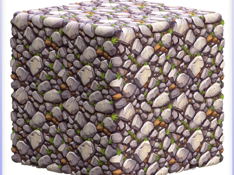 Stylized Ground Seamless Texture CG Textures