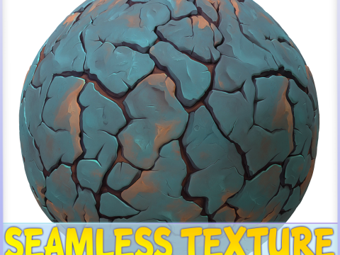 Stylized Ground Seamless Texture CG Texturen