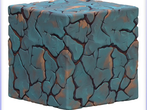 Stylized Ground Seamless Texture CG 텍스쳐