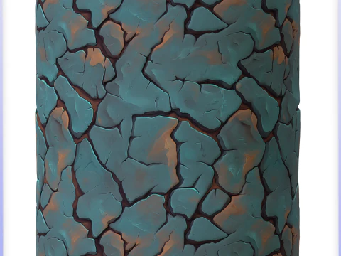 Stylized Ground Seamless Texture CG Textures