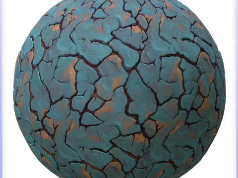 Stylized Ground Seamless Texture CG 텍스쳐