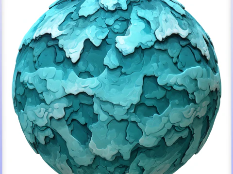 Stylized Ground Seamless Texture CG Textures