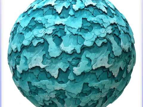 Stylized Ground Seamless Texture CG Textures