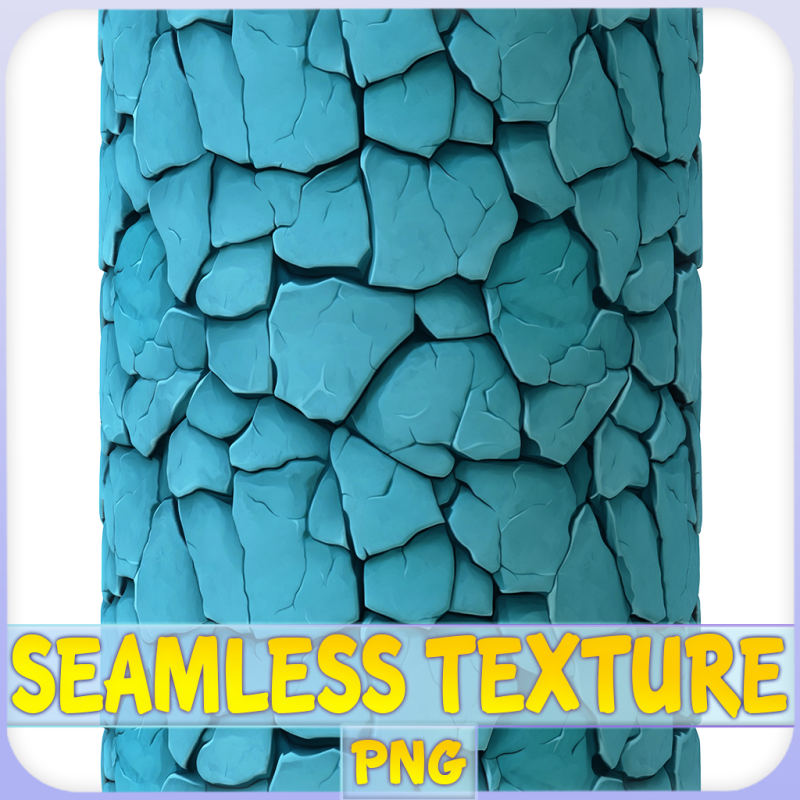Stylized Ground Seamless Texture CG テクスチャ .c4d .max .obj .3ds .fbx .stl .blend 
