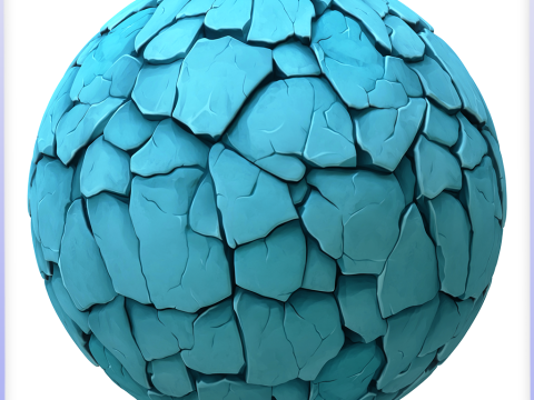 Stylized Ground Seamless Texture CG テクスチャ