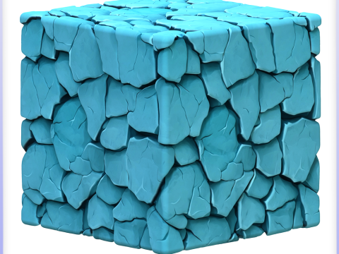 Stylized Ground Seamless Texture CG テクスチャ