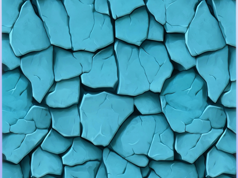 Stylized Ground Seamless Texture CG テクスチャ