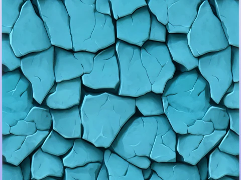 Stylized Ground Seamless Texture CG Textures