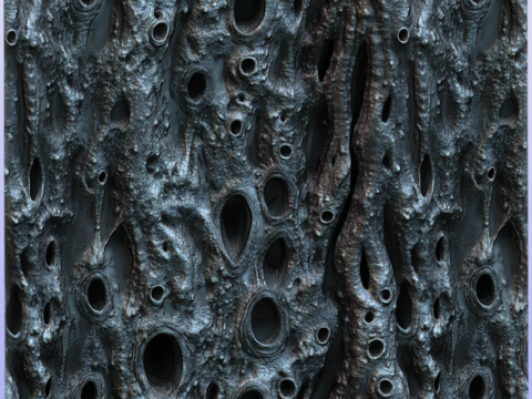 Stylized Lava Seamless Texture CG Textures
