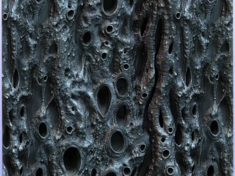 Stylized Lava Seamless Texture CG Textures