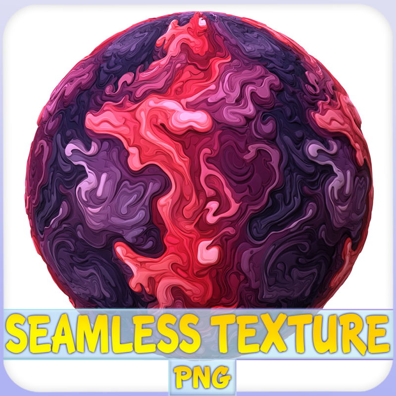Stylized Lava Seamless Texture CG Dokuları .c4d .max .obj .3ds .fbx .stl .blend