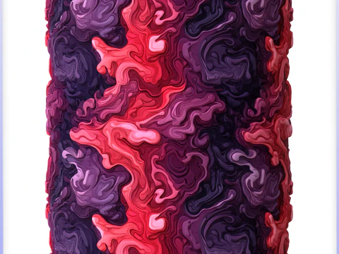 Stylized Lava Seamless Texture CG Textures