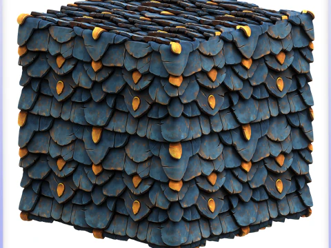 Stylized Roof Seamless Texture CG Textures