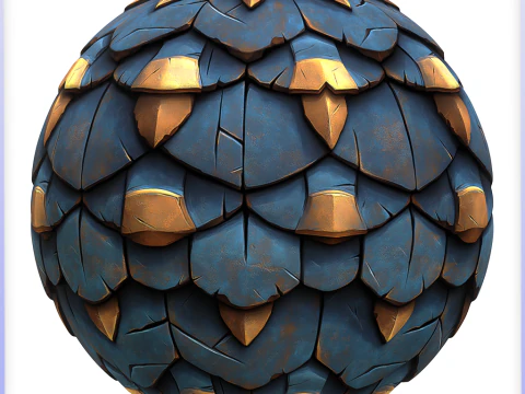 Stylized Roof Seamless Texture CG Textures