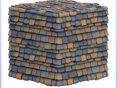 Stylized Roof Seamless Texture CG Textures