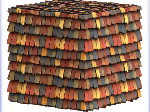 शैलीबद्ध छत निर्बाध बनावट CG टेक्स्चर्स