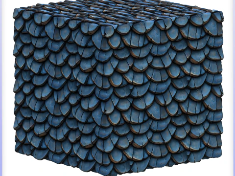 Stylized Roof Seamless Texture CG Textures