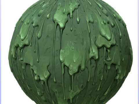 Stylized Slime Seamless Texture CG Textures