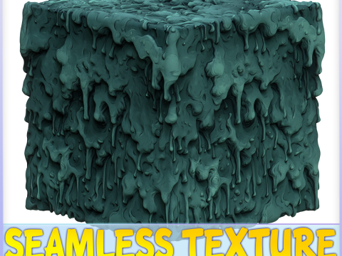 Stylized Slime Seamless Texture CG Textures
