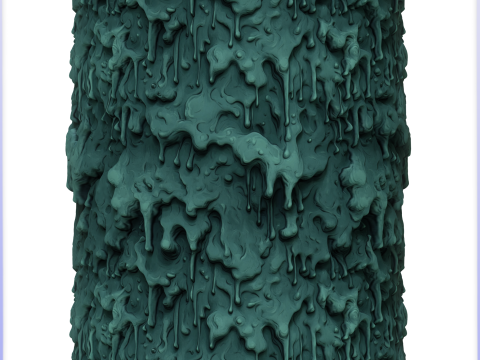 Stylized Slime Seamless Texture CG Textures