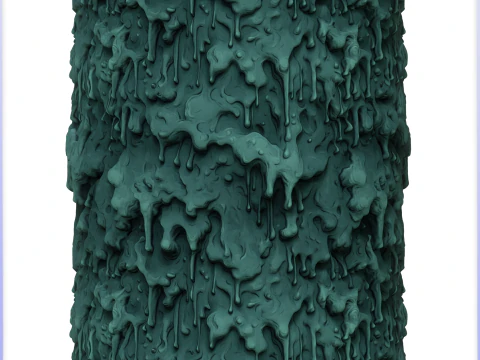 Stylized Slime Seamless Texture CG Textures