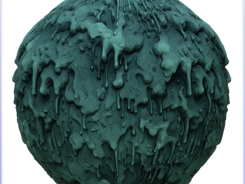 Stylized Slime Seamless Texture CG Textures