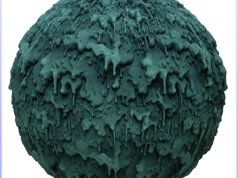 Stylized Slime Seamless Texture CG Textures