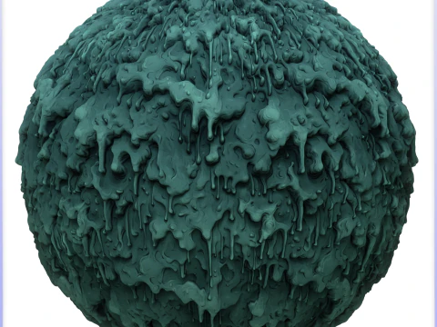 Stylized Slime Seamless Texture CG Textures