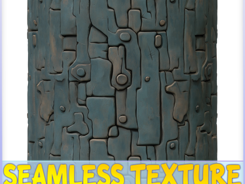 Stylized Stone Seamless Texture CG 纹理