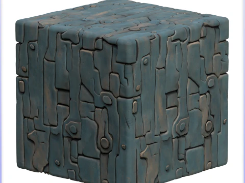 Stylized Stone Seamless Texture CG Textures
